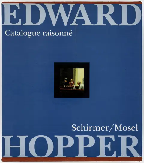 Hopper, Edward – Levin, Gail. Edward Hopper. A Catalogue Raisonné. 3 bind. Med mange illustrasjoner og CD-ROM. New York m.fl., Whitney…