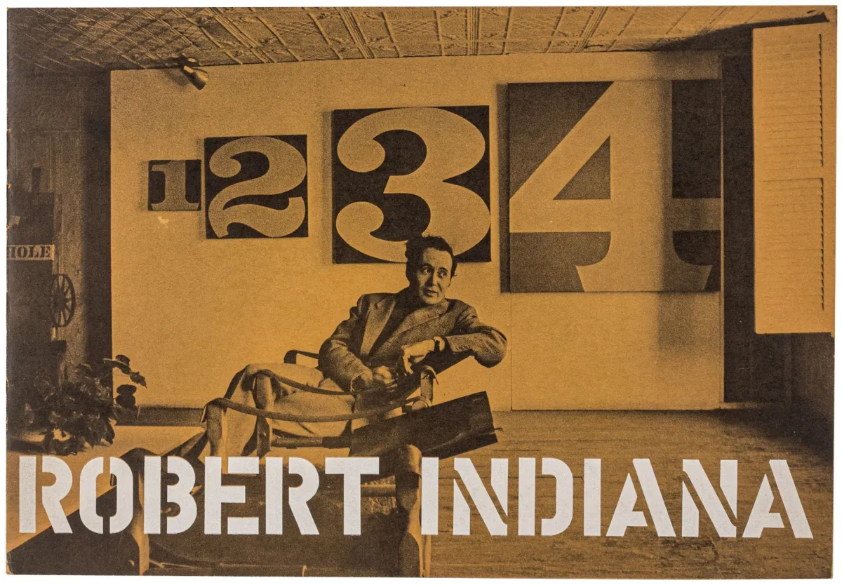 Indiana, Robert – Robert Indiana。1966年9月27日至1966年10月22日。展览图录。含4幅插图。明尼阿波利斯，…