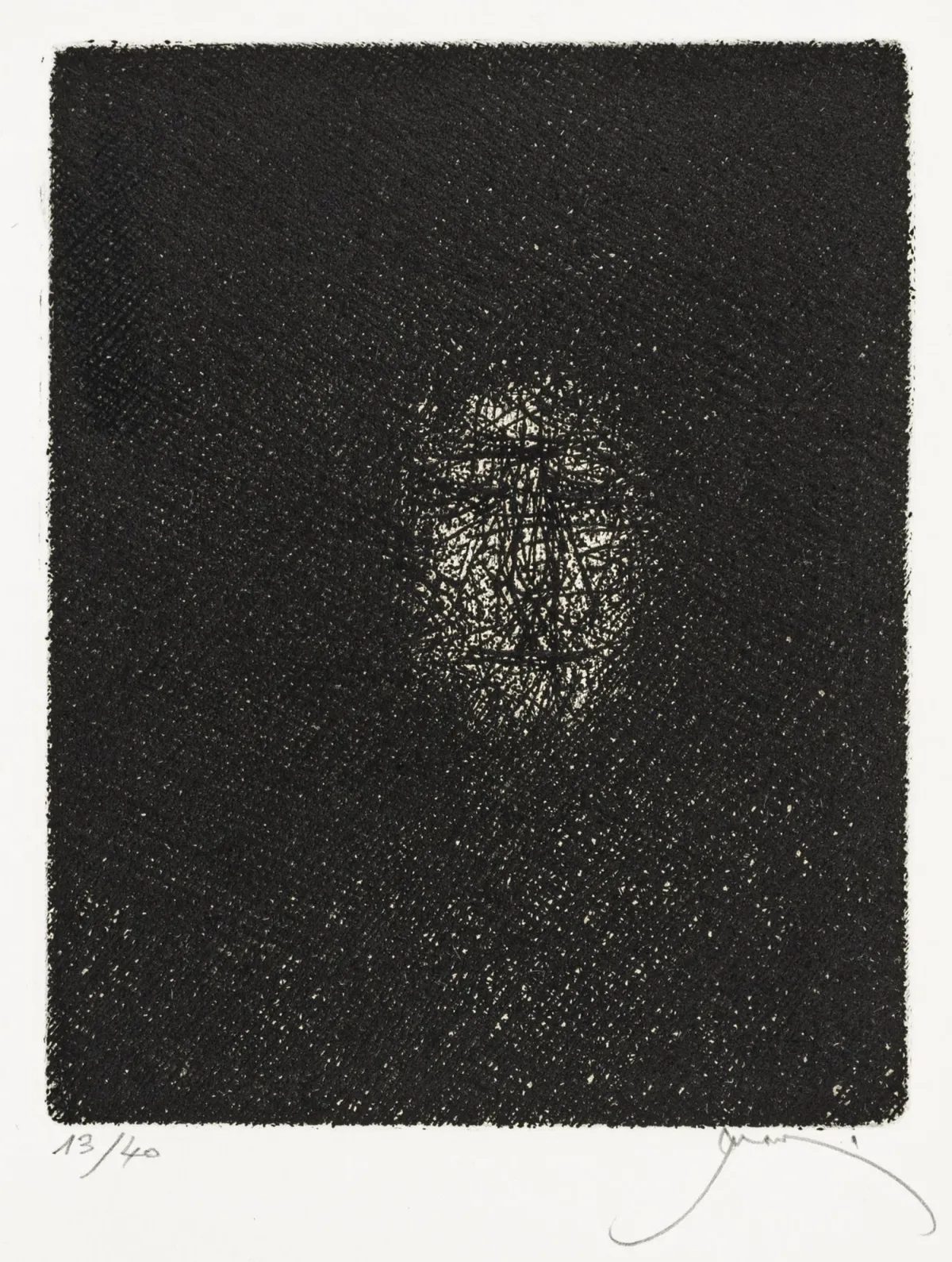 Prassinos, Gisèle – L'instant qui va. Con aguafuerte original firmada de Mario Prassinos adjunta. París, Editions Folle Avoine,…