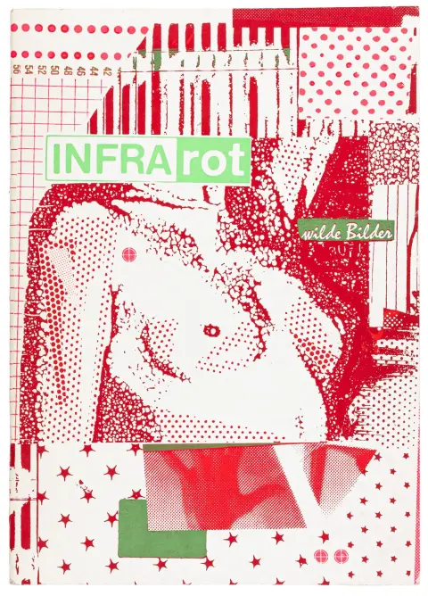 Underground – Herrmann, Dieter (red.). INFRArot. Hefte 1-7 (av 9). Med mange blader i silketrykk. Wiesbaden, Herrmann, 1983-1985.
