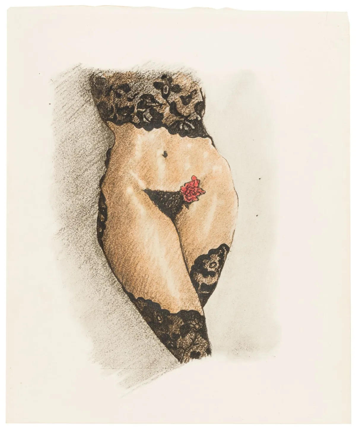 Les amoureux fervents – et les savants austères aiment également dans leur mûre saison. 15 anonymous colour lithographs under passe-partouts.