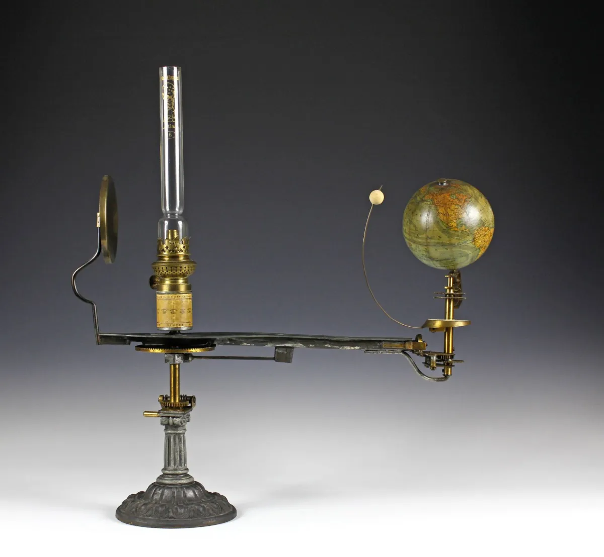 Globi e astronomia – Tellurium di Ernst Schotte, Berlino, circa 1900