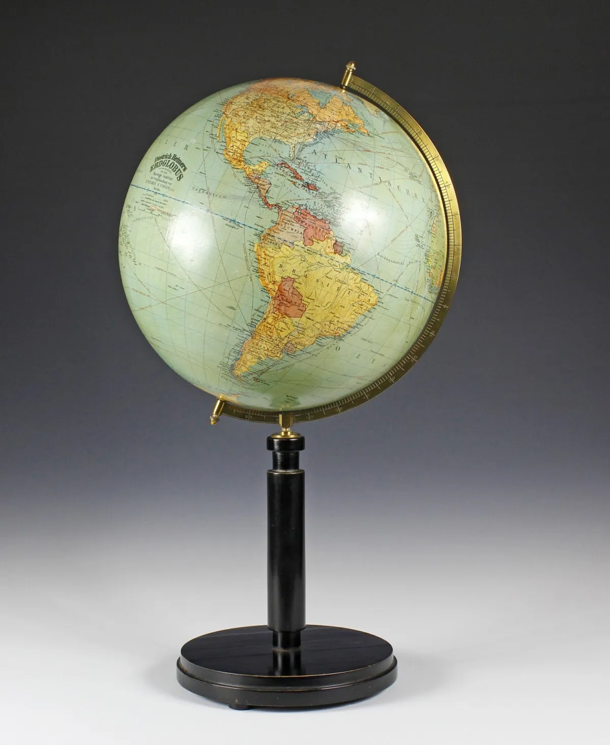 Zemský glóbus Dietricha Reimera, Berlín, 1928