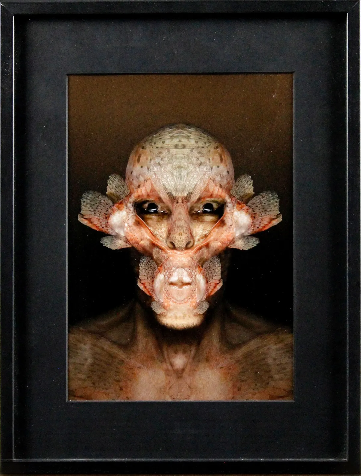 奇珍异品 – 肖像《Oannes》。Merging Photography，艺术微喷2006，版数E.A. IV/VI，背面签名