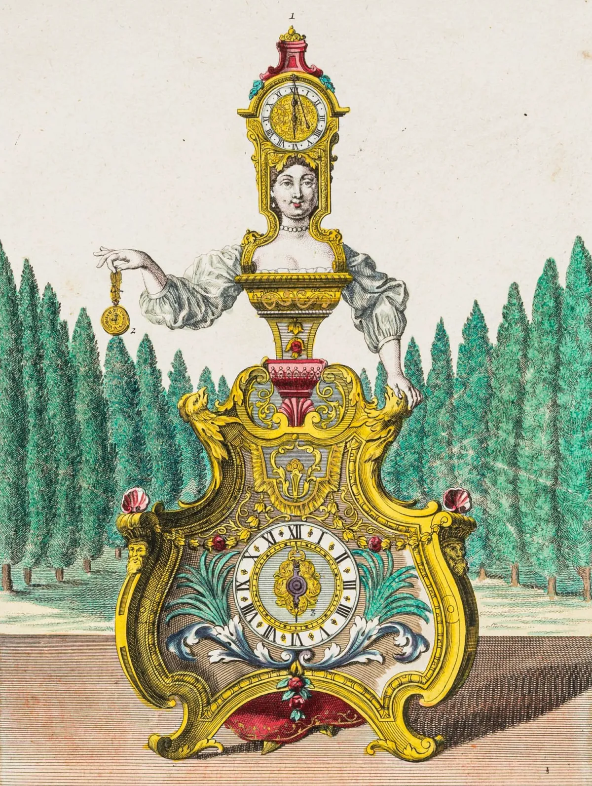 Engelbrecht, Martin – Assemblage nouveau des Manouvries habilles。新开设的艺术家、工匠和职业者身着各自作品与工具图集…