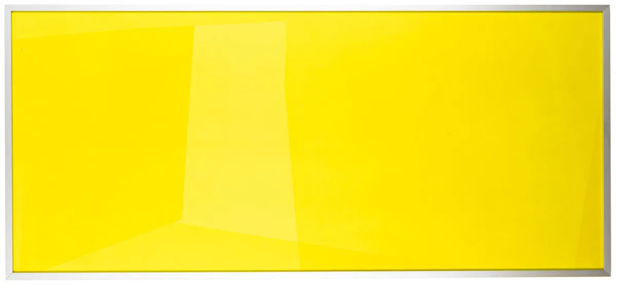Albrecht, Joachim – 构图 95/2（Una bella giornata）。铝板油画。背面用黑色纤维笔签名。应为1995年。