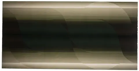 Albrecht, Joachim – Maritim. Olio su alluminio. Verso etichetta con timbro dell'eredità. 1973. Dimensioni immagine: 62,4 x 125,5 cm.