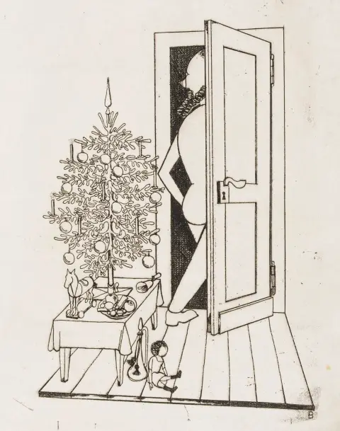 Brockmann, Gottfried – Noel. Farklı şampanya renkli kâğıtlar üzerine 2 gravür. Her biri imzalı, tarihli ve başlıklı, baskıda „B” monogramlı.