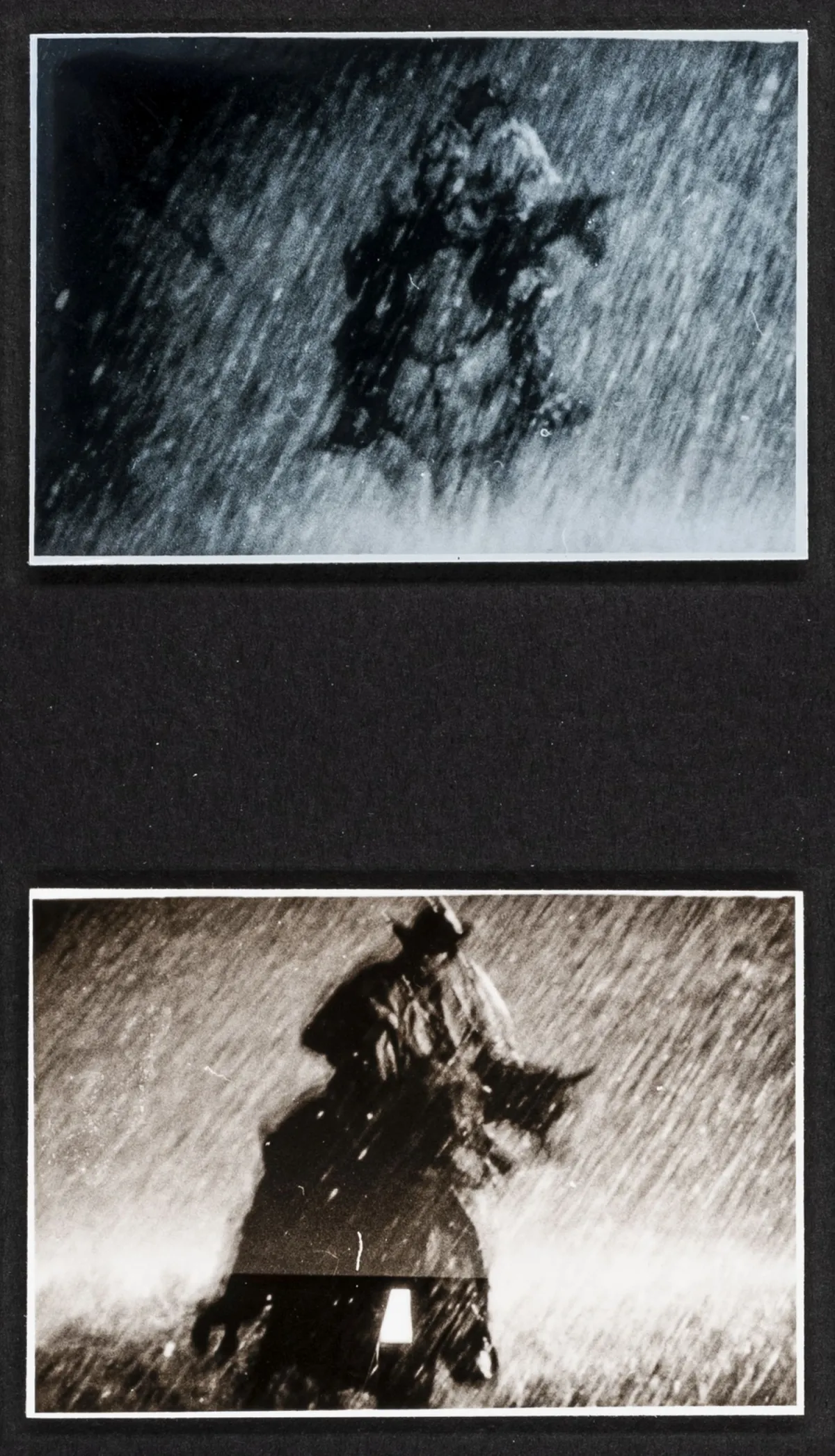 Dahn, Walter – 收藏，含1幅水粉画、2张照片和1幅版画、1份折页。均有签名。1987-1997年。各种尺寸。