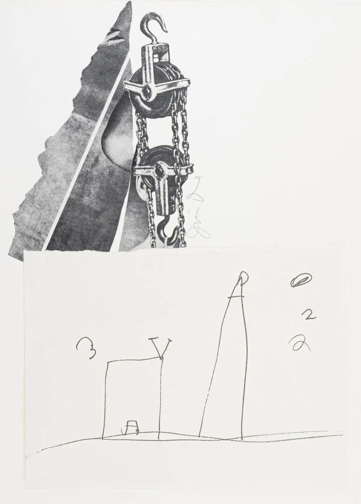 Dine, Jim – Toolbox VIII。拼贴照相丝网版画，厚纸本。滑轮右侧签名。背面编号并…