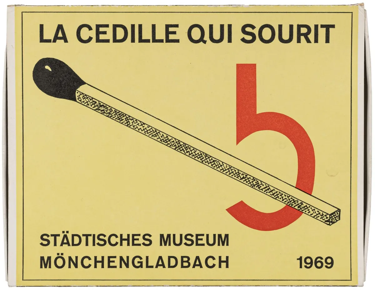 Fluxus – Brecht, George 和 Robert Filliou。La cedille qui sourit:三部分展览。含16幅照片插图...