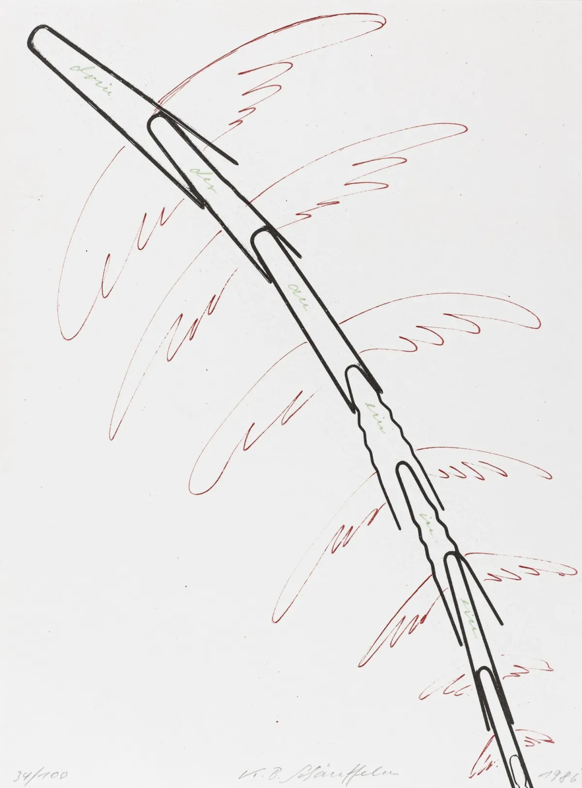 Fluxus – Edition Hundertmark 7件作品合集。每件置于各自纸箱中，附粘贴标题牌。