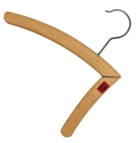 Fluxus – Wewerka, Stefan. Kleerhanger. Kleerhanger met scharnier. Aan het einde gemonogrammeerd en gedateerd evenals met sticker van Vice-Versand…