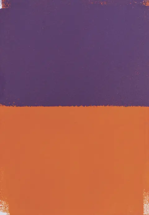 Lachauer, Alfons – 2 serigrafie a colori su carta. Una stampa firmata e datata sul verso, l'altra montata puntualmente su supporto e su questo firmata e datata. 2014, 2015.