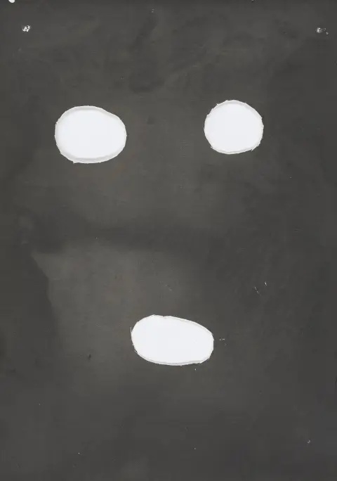 Lempert, Jochen – Senza titolo. Ritaglio da fotografia originale. Gelatina ai sali d'argento. Firmato, numerato e datato al verso. IV-2002.