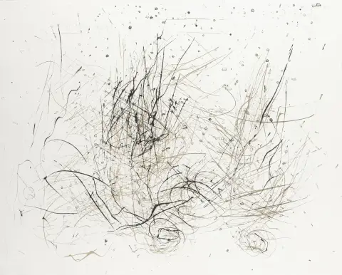 Lepke, Gerda – 12 fogli grafici - algraphie - sul tema Diana e Atteone. 12 algraphie su carta vergata. Tutte le opere firmate, datate,