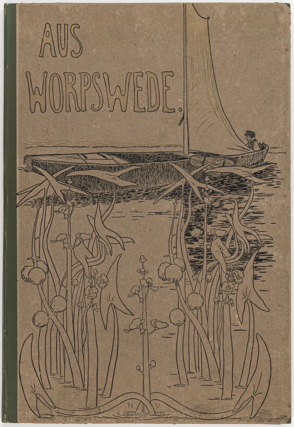 版画集 – Aus Worpswede. Neue Folge 1897。含1幅蚀刻标题小插图及12幅Hans am Ende、Fritz Mackensen、…的原创蚀刻版画