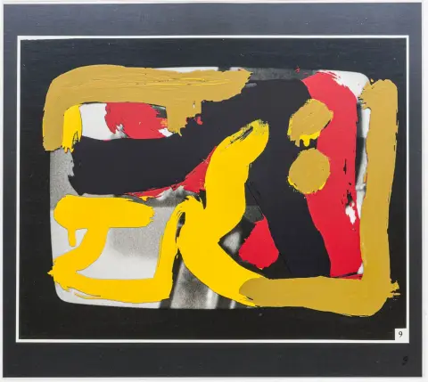 Penck, A.R. e Wolf Kahlen – Achtung Aufnahme. Cartella come documentazione della video-performance omonima. 15 fotografie su…
