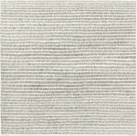 Uecker, Günther – Senza titolo. Acquaforte su carta vergata. Firmato e numerato. Esemplare: 145/500. 1970/1971. Dimensioni foglio: 35 x 35,6 cm.