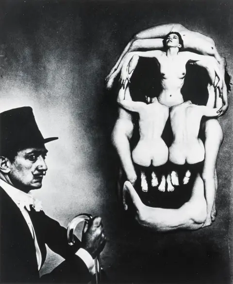 Halsman, Philippe – Četiri fotografije iz portfolija "Halsman - Dali". Srebro-želatina na čvrstom, polumat fotopapiru.