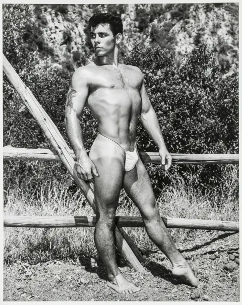 Homoseksualnost – LGBTQ – Bruce of Los Angeles (to jest Bruce Bellas). Muški aktovi. Dvije srebrno-želatinske kopije. Vintage. Na poleđini…