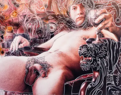 Homosexualité - LGBTQ – Collection de 30 nus masculins de différents photographes