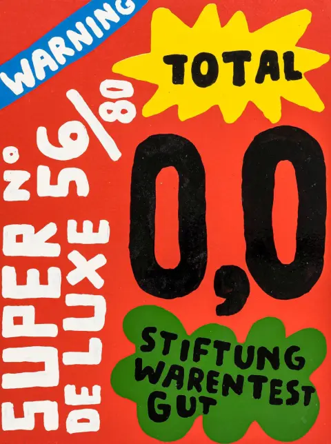 Fotobøker – Dorn, Antje. Total 0,0. Med håndmalt kassett og mange helsides illustrasjoner.