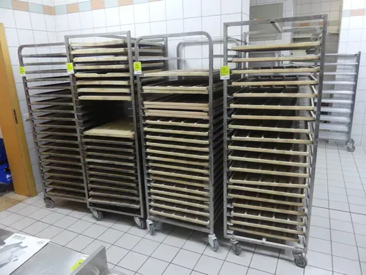 Ruostumaton teräs pakastinvaunu