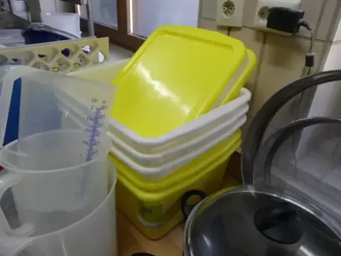5 buc. cutii din plastic