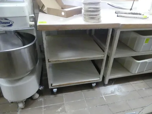 Table trolley, without contents