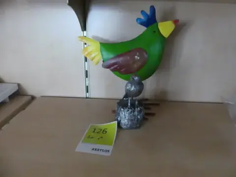 2 pezzi figura decorativa
