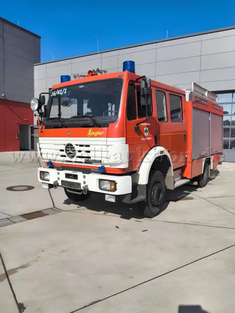 1 vatrogasno vozilo LF 16/12, Mercedes Benz 1224 AF 4x4, automatski, nadogradnja Ziegler