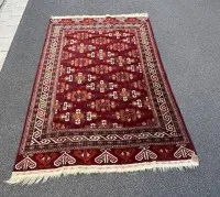 سجادة تركمانية يموت، 122×189 سم