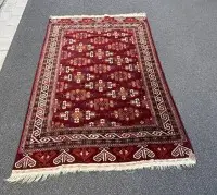 Covor turkmen Yamut, 122x189 cm
