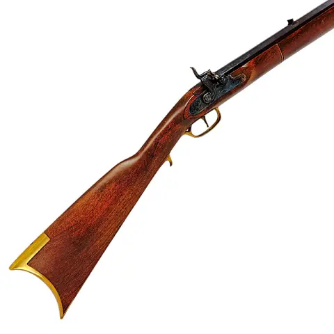 Perkusjonsrifle Ardesa i Kentucky-stil, kaliber .45, svartkrutt-replika, Spania, 1992