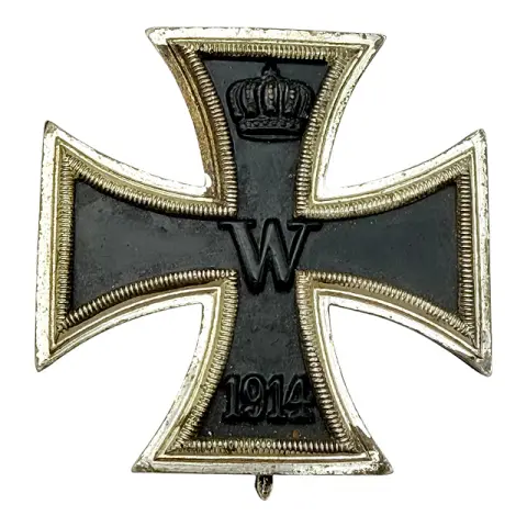 بروسيا، صليب حديدي من الدرجة الأولى 1914، صليب صدر بإبرة، التاج الملكي، الحرب العالمية الأولى