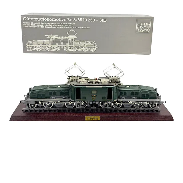 Märklin escala 1 locomotora eléctrica 5758 SBB Cocodrilo Be 6/8 II en caja original