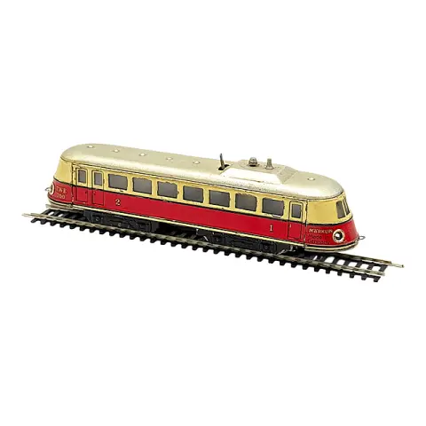 Märklin TWE 700 autorail rouge et crème, échelle H0, années 1930