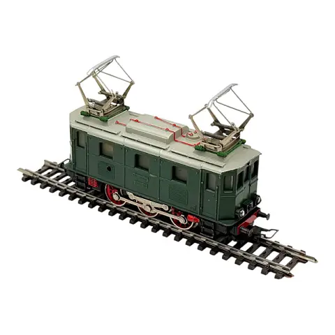 Locomotive électrique Märklin échelle H0 RSM 800 verte, version métal années 1950