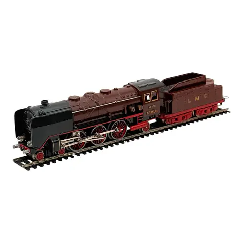 Märklin échelle H0 locomotive à vapeur HR 800 des LMS avec tender, brune, années 1950