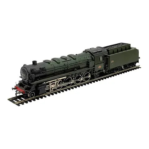 Märklin échelle H0 locomotive à vapeur lourde SNCF 150 X avec tender, verte