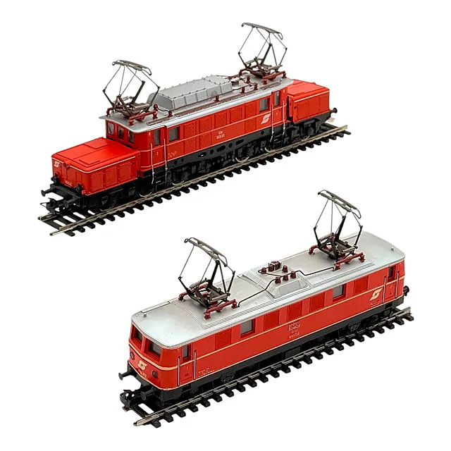 Märklin échelle H0, deux locomotives électriques ÖBB 1020 et 1141, 3159 3154