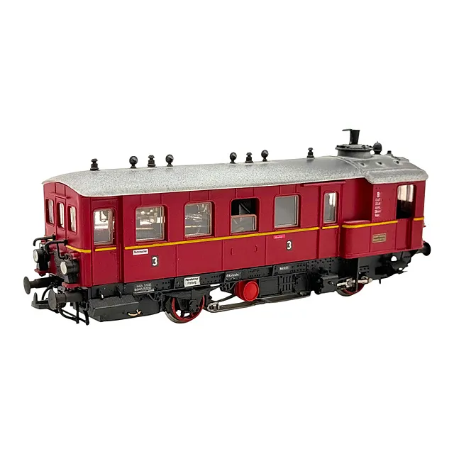 Autorail à vapeur Kittel BN 8 Karlsruhe, modèle de petite série, échelle H0