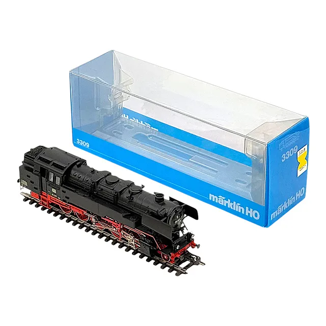 Märklin 3309 قاطرة بخارية مع خزان سلسلة 85 لشركة DB، مقياس H0، عبوة أصلية شفافة