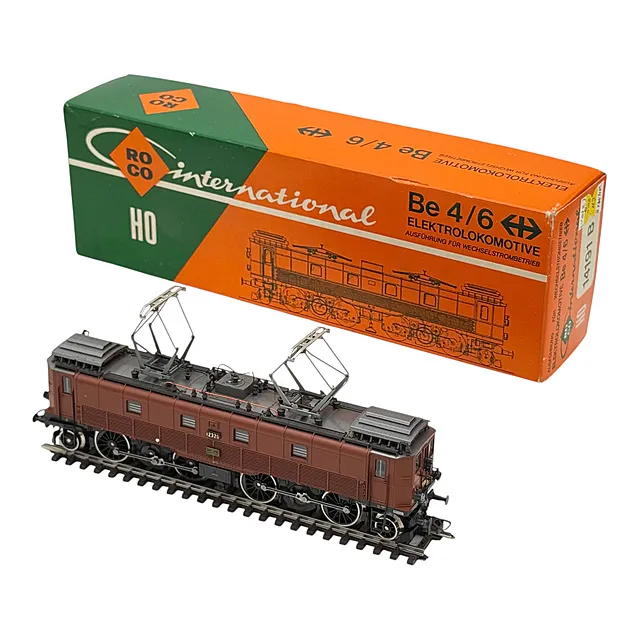 Roco International مقياس H0 قاطرة كهربائية سويسرية Be 4/6 لشركة SBB 14191، عبوة أصلية