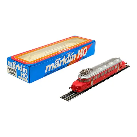 Märklin 3125 automotrice SBB Flèche rouge RCe 2/4, voie H0, emballage d'origine