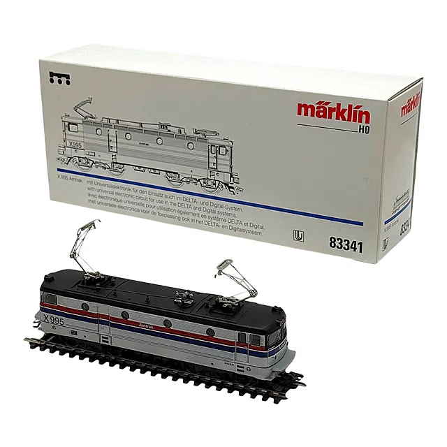 Märklin 83341 Elektrolok Amtrak X 995 in Silber, Spur H0, OVP