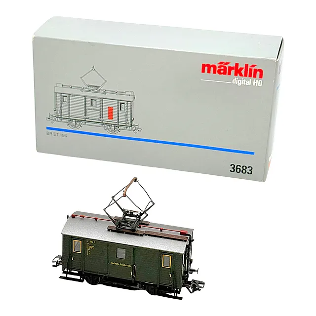 Märklin H0 3683 Digital elektrischer Güter-Triebwagen ET 194 11, grün
