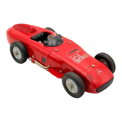 Märklin Museum Mercedes-Benz W196 voiture de course rouge, métal, mécanisme à remontoir