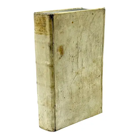 Daniel Schneider, « Allgemeines Biblisches Lexicon », 2e partie H à R, reliure en parchemin, probablement vers 1730